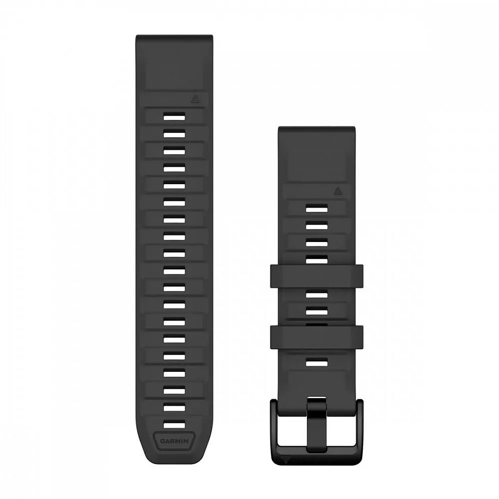 Ремешок для часов Garmin QuickFit 22 Watch Bands Graphite Silicone HK