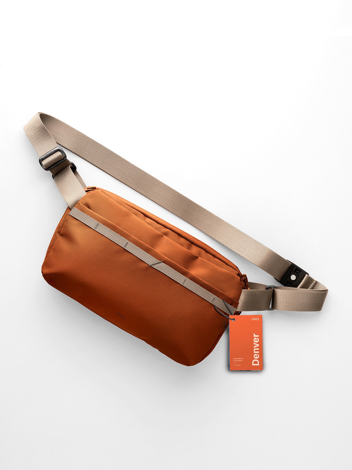 Сумка Uniq DENVER Canvas Crossbody Bag 5L Orange