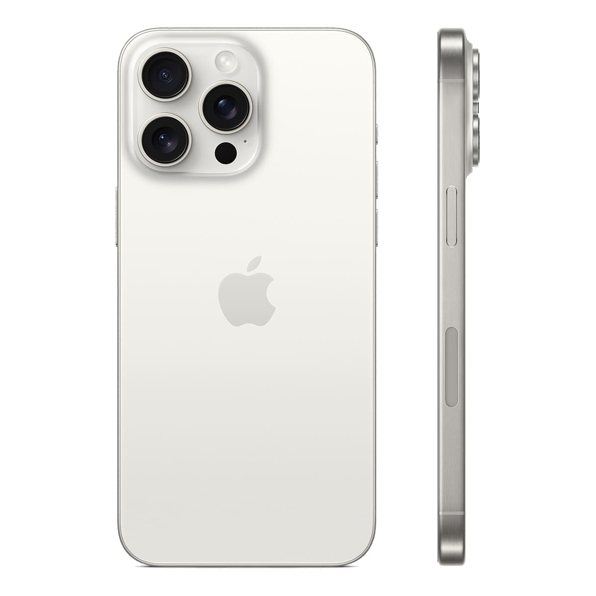 iPhone 15 Pro Max 256Gb White Titanium (1sim + eSIM / 82%) - Б/У . . + +