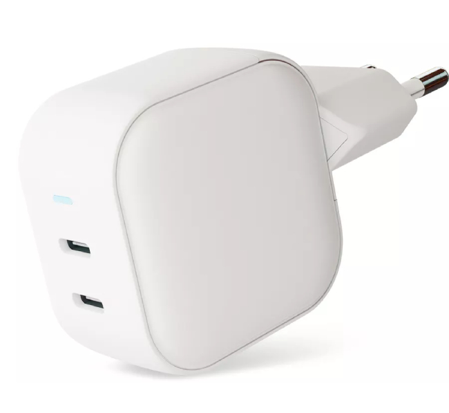 Сетевое зарядное устройство "vlp" G-Charge 45W USB-C+USB-C, PD, QC, белый
