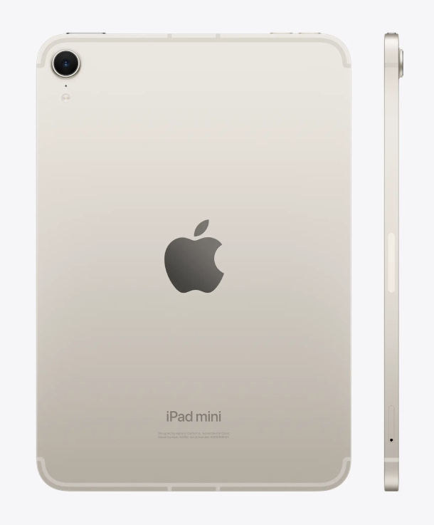Планшет Apple iPad Mini (2024) Wi-Fi 128Gb Starlight