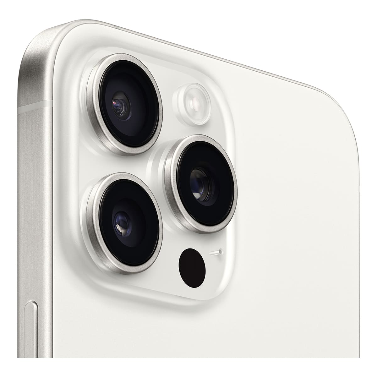 iPhone 15 Pro Max 256Gb White Titanium (1sim + eSIM / 82%) - Б/У . . + +