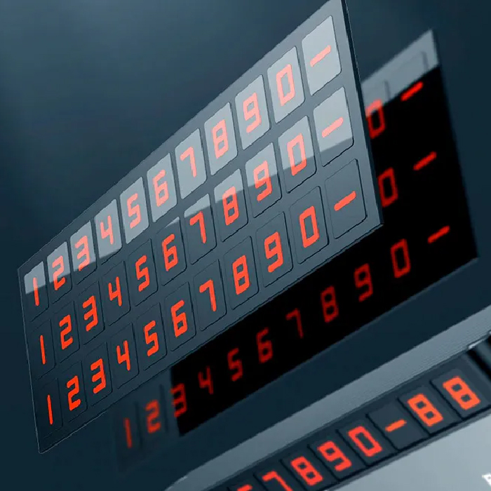 Автомобильная табличка для номера телефона Baseus ACNUM-B0G