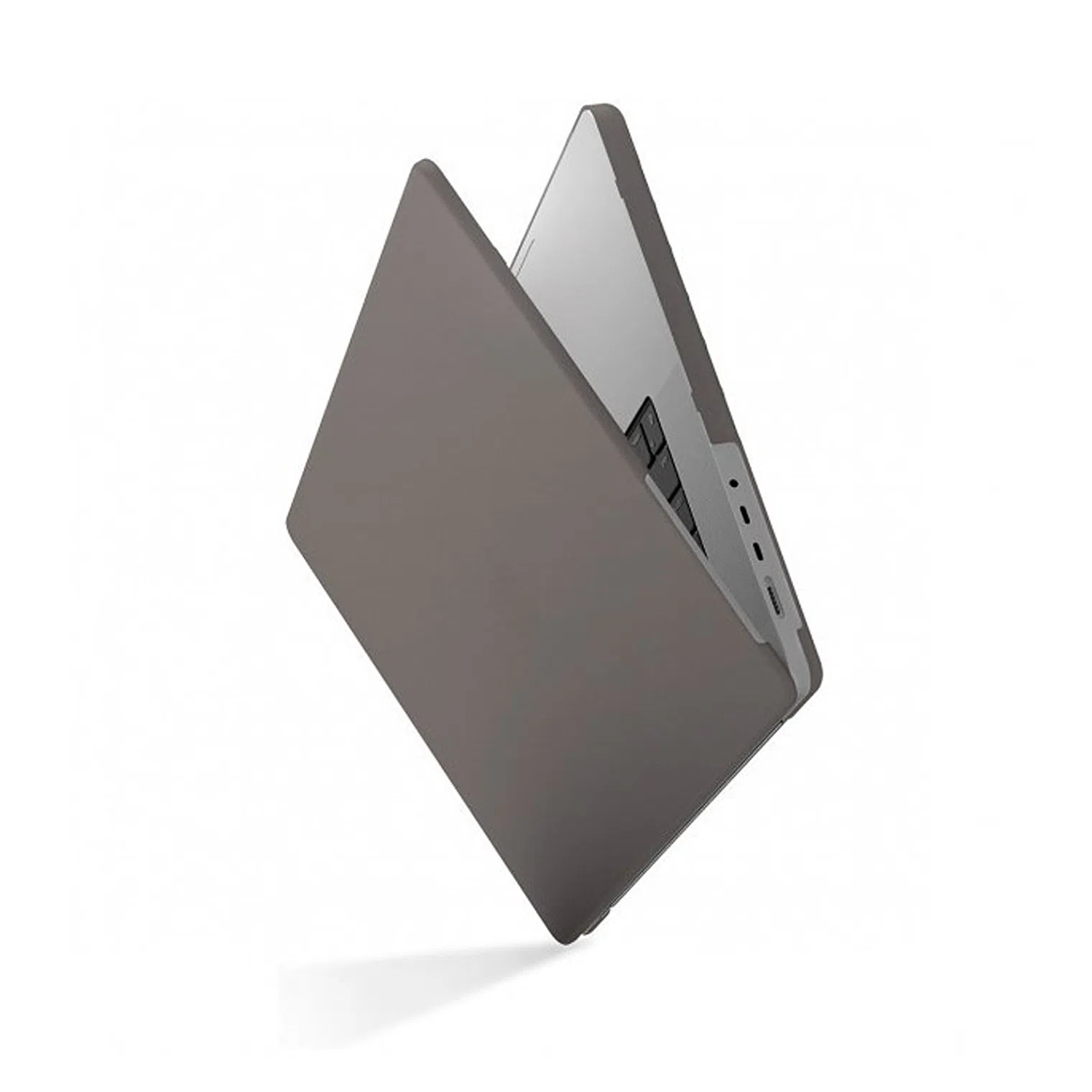 Чехол Uniq Claro для Macbook Pro 16 (2021-2024), матовый серый