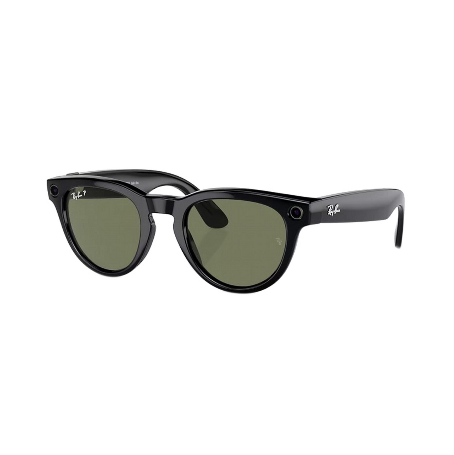 Умные очки RayBan Headliner RW4009 (Gen 2) Shiny Black, Clear G15 Green