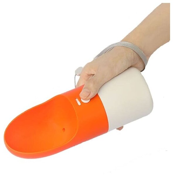 Поилка для животных Xiaomi Moestar Rocket Portable Pet Cup, Gray (Orange)
