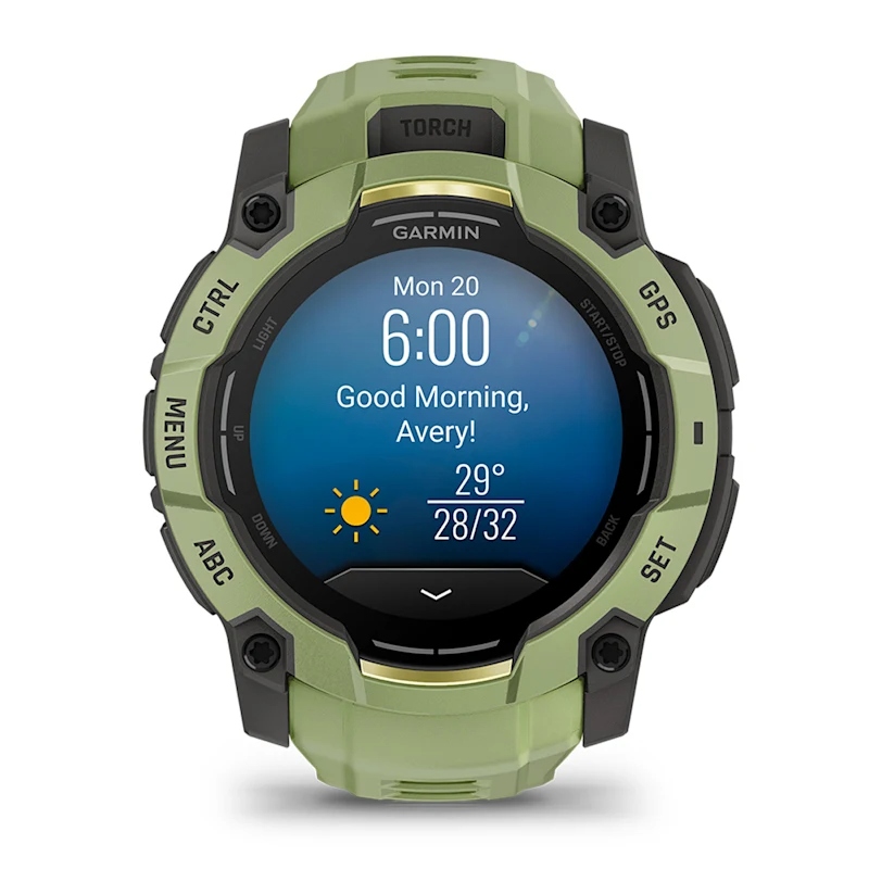 Умные часы Garmin Instinct 3 50 Amoled Fern Green with Fern Green Silicone