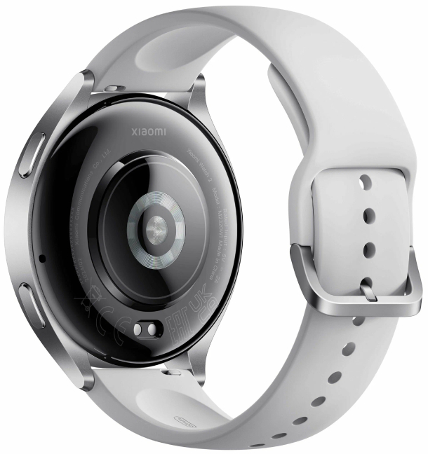 Умные часы Xiaomi Watch 2 Silver Case with Gray TPU Strap
