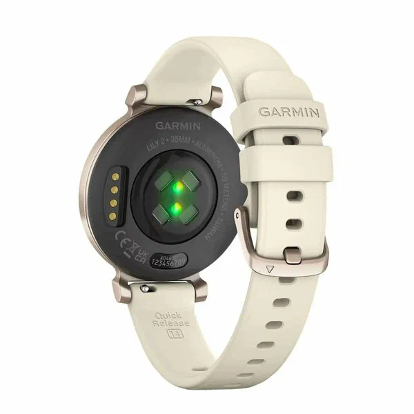 Умные часы Garmin Lily 2 Active, Gold Bazel, Silicone Band