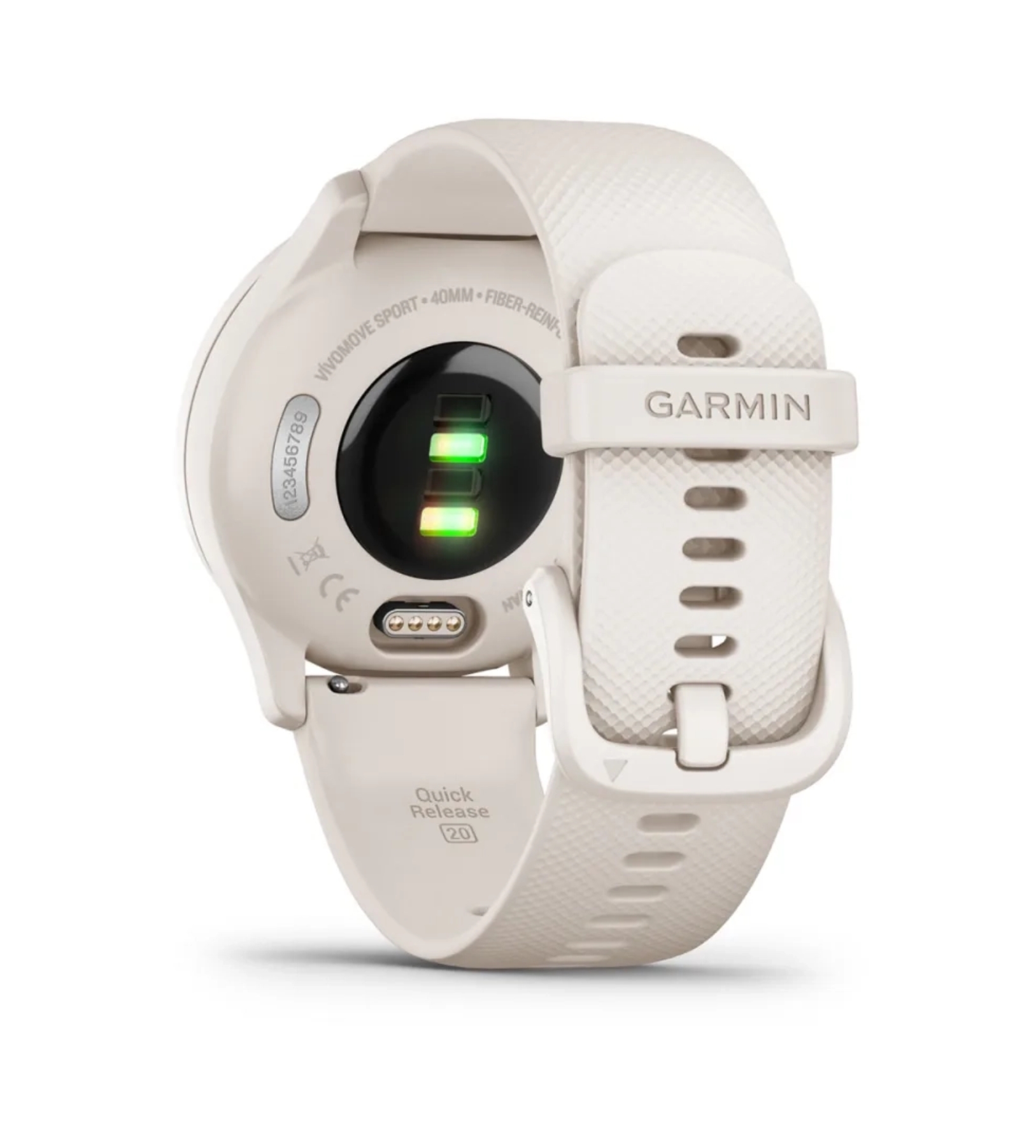 Умные часы Garmin Vivomove Sport Ivory Case and Silicone Band with Peach Gold Accents