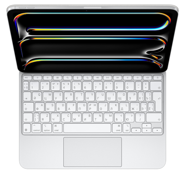 Чехол-клавиатура Apple Magic Keyboard для iPad Pro 11" M4, White Чехол-клавиатура Apple Magic Keyboard для iPad Pro 11" M4, White