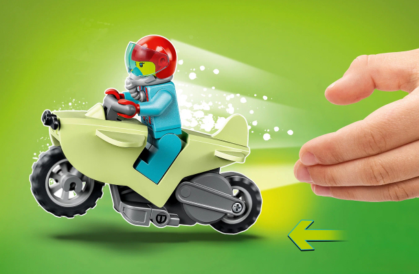 Конструктор LEGO City Трюковая петля "сокрушительный шимпанзе"