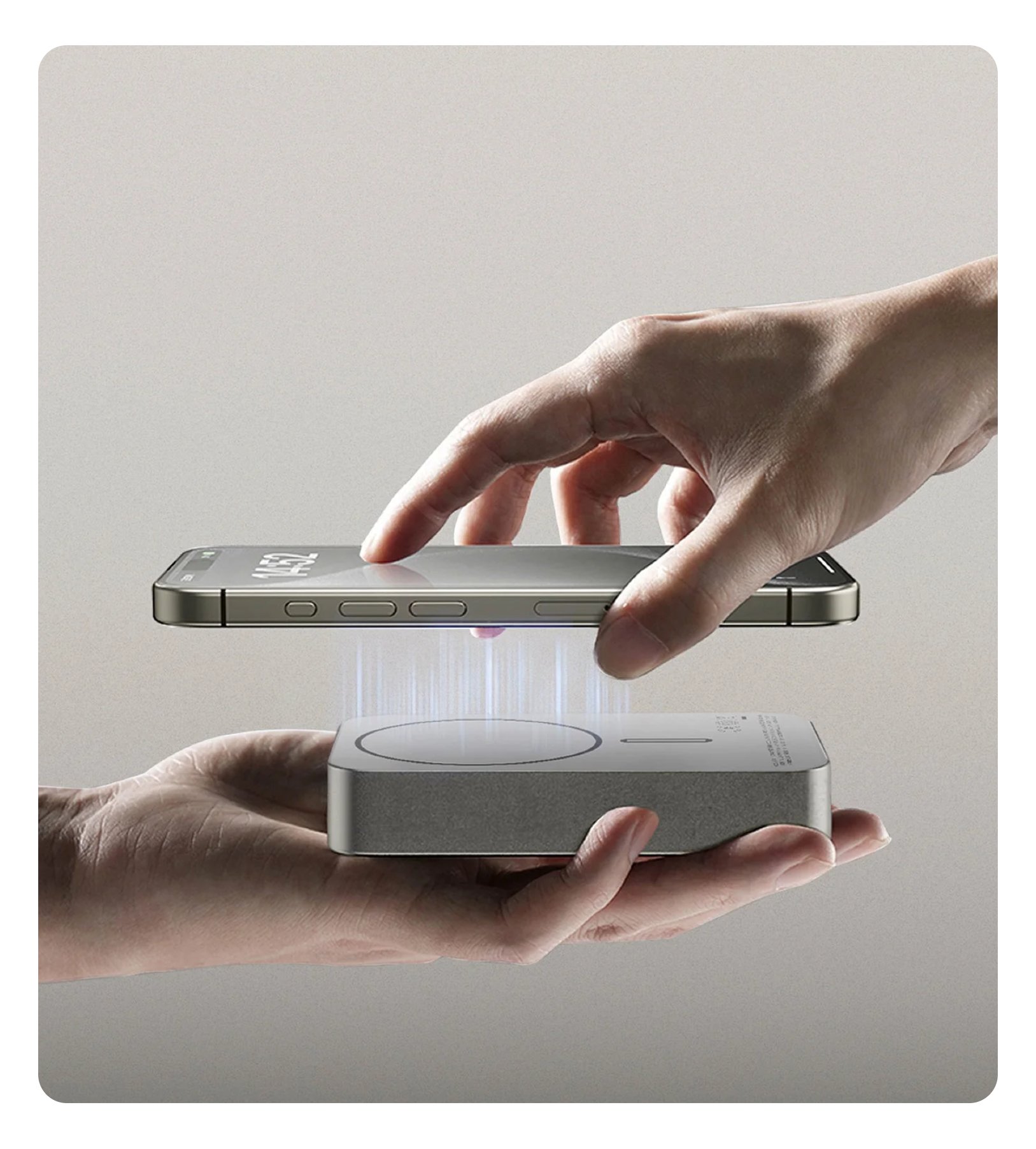 Внешний аккумулятор MOMAX Q. Mag X2 (20000mAh) Magnetic Wireless Battery Pack (IP133CND) Black