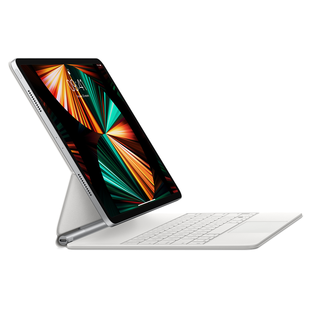 Чехол-клавиатура Apple Magic Keyboard для iPad Pro 12.9 (2018/2020/2021/2022) и iPad Air 13" (2024/2025), White Чехол-клавиатура Apple Magic Keyboard для iPad Pro 12.9 (2018/2020/2021/2022) и iPad Air 13" (2024/2025), White