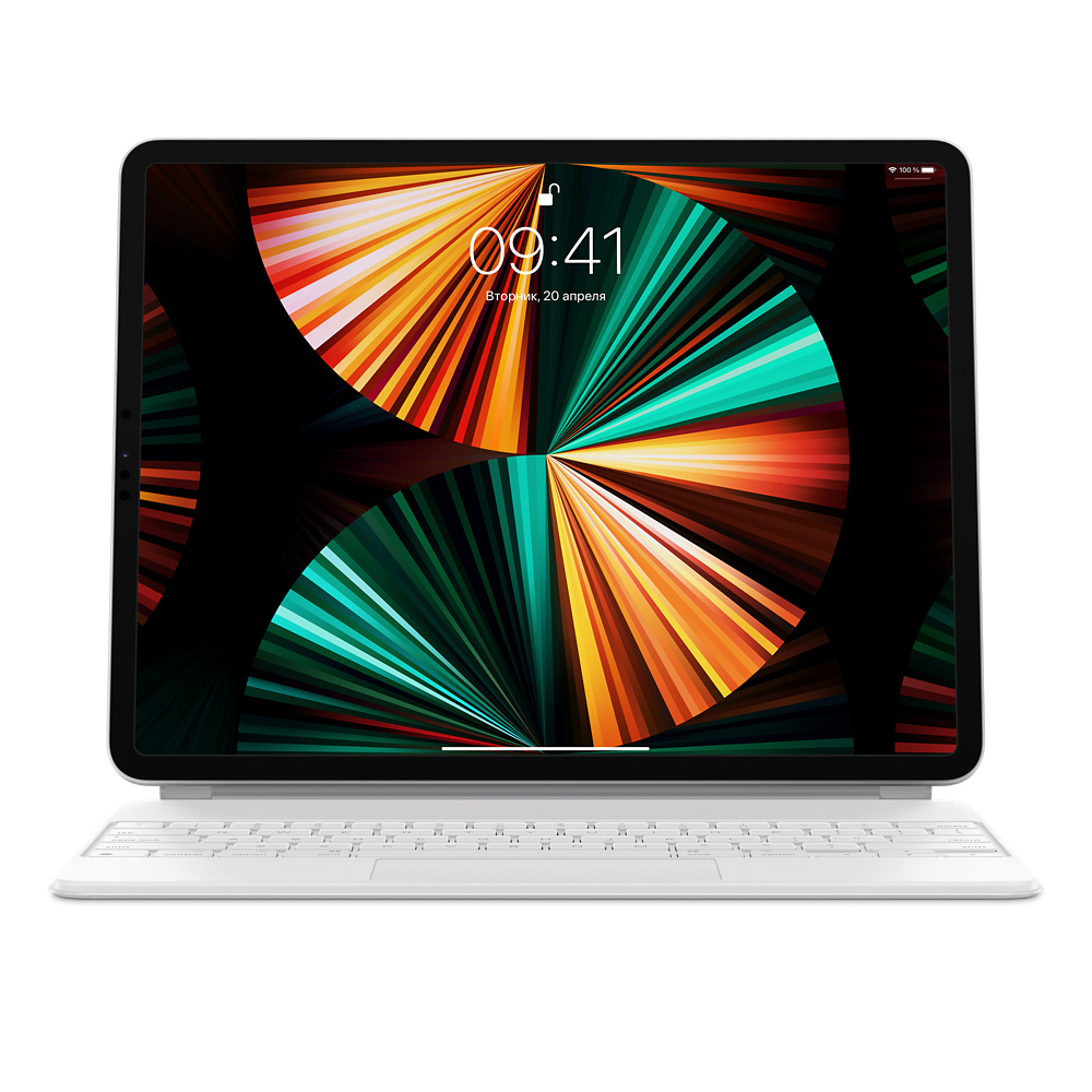 Чехол-клавиатура Apple Magic Keyboard для iPad Pro 12.9 (2018/2020/2021/2022) и iPad Air 13" (2024/2025), White Чехол-клавиатура Apple Magic Keyboard для iPad Pro 12.9 (2018/2020/2021/2022) и iPad Air 13" (2024/2025), White