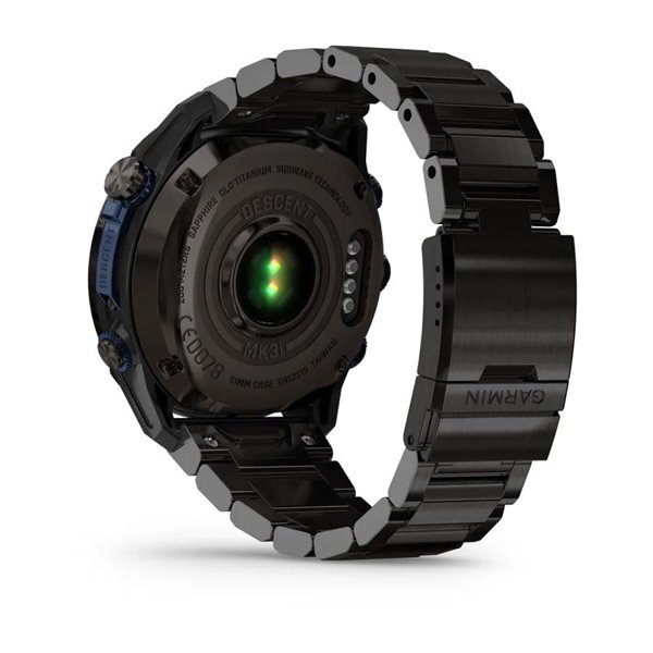Умные часы Garmin Descent Mk3i, 51mm, Titanium Carbon Gray, DLC, Black Titanium Band, Dive Computer