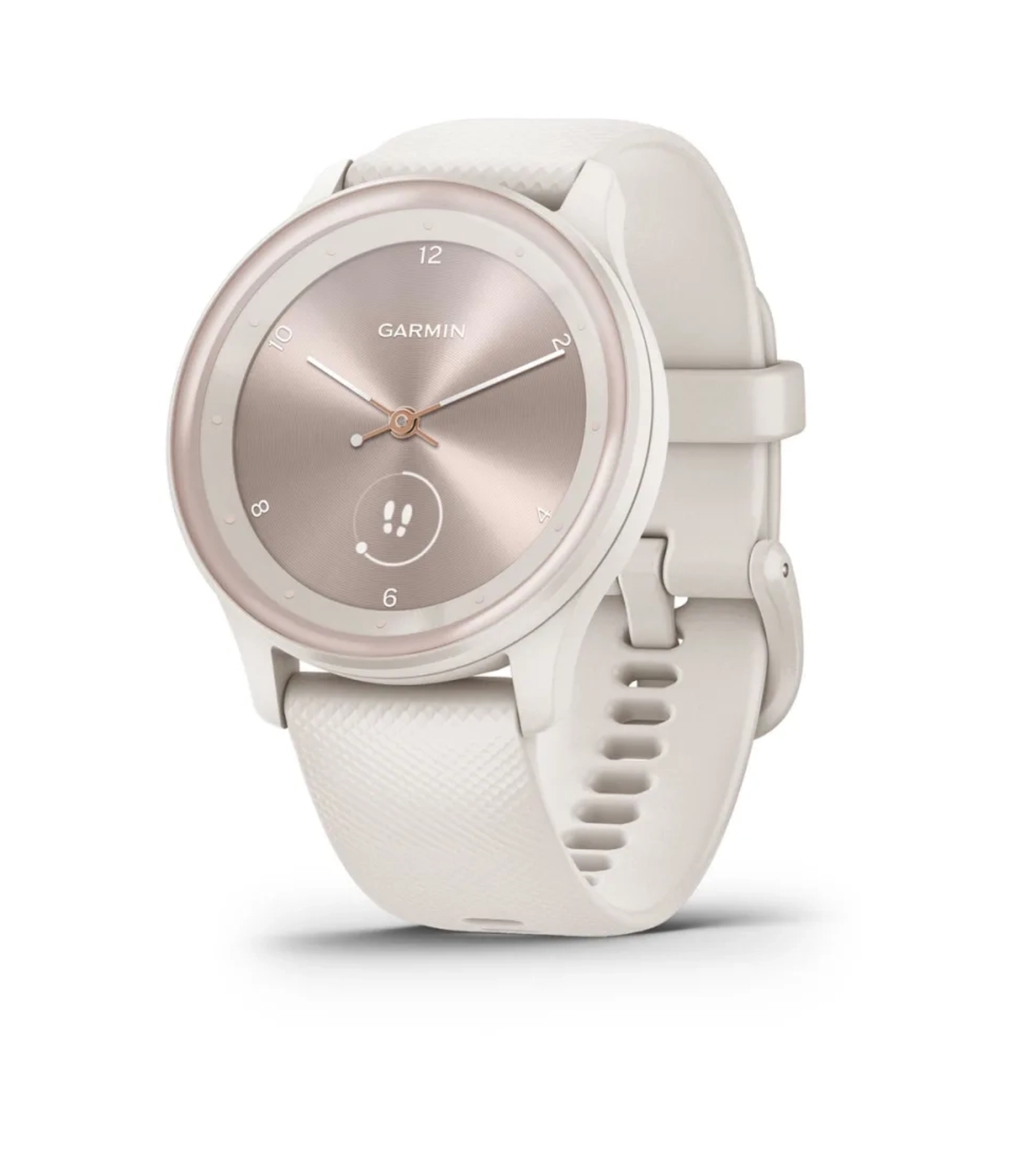 Умные часы Garmin Vivomove Sport Ivory Case and Silicone Band with Peach Gold Accents