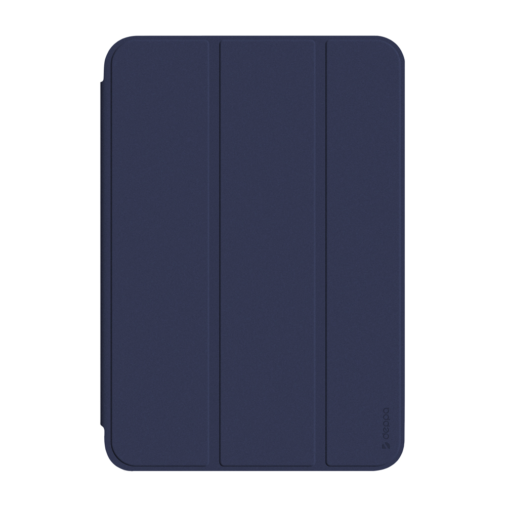 Чехол-подставка Deppa Wallet Onzo Magnet для iPad Mini 6 (2021), темно-синий