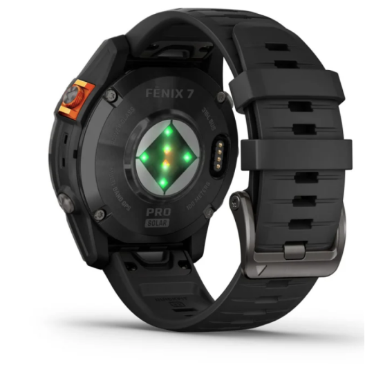 Умные часы Garmin Fenix 7 Pro Solar Edition Slate Gray with Black Band