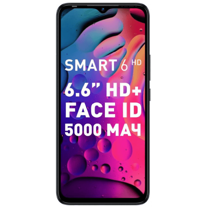 Смартфон Infinix Smart 6 3/64Gb Black EU