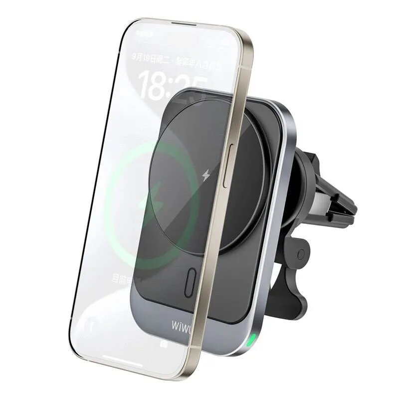 Автомобильный держатель WiWU Magnetic Wireless Charger CH-314