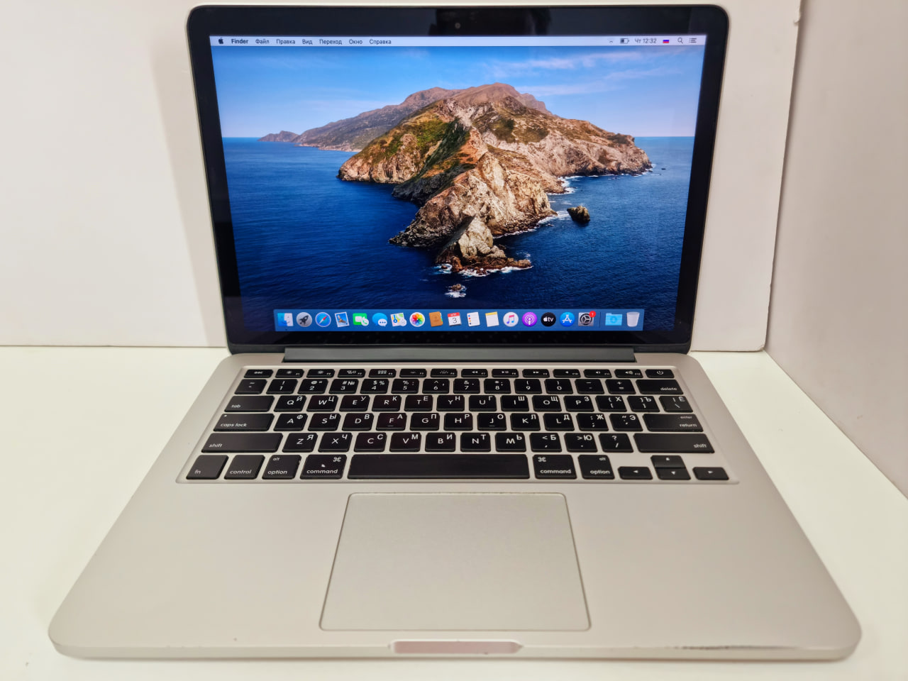 MacBook Pro 13" Retina Core i5 2,5GHz, 8Gb, SSD 256Gb, Intel HD4000 (Late 2012) MD213 (433 цикла / Без коробки) - БУ