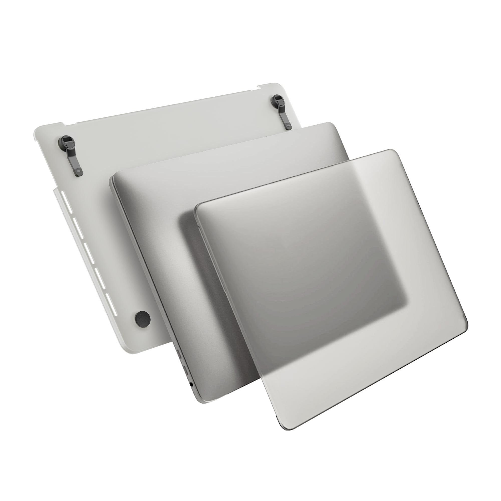Чехол WiWU iSHIELD с ножками для MacBook Pro 16, прозрачный