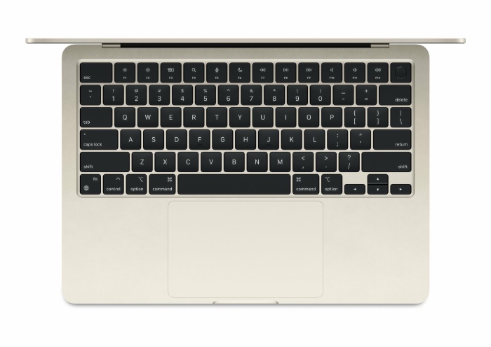 Ноутбук Apple MacBook Air 13" Starlight (Early 2024) MXCU3 (8C CPU/10C GPU/M3/16Гб/512Гб SSD)