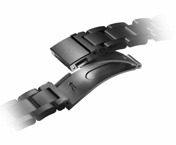 Ремешок стальной Uniq OSTA для Apple Watch 49/45/44/42, цвет черный