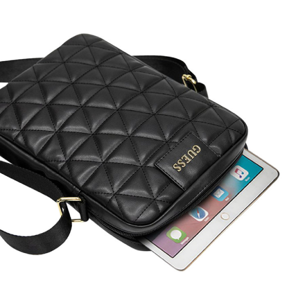 Сумка Guess для планшетов 10" сумка Quilted Bag Black