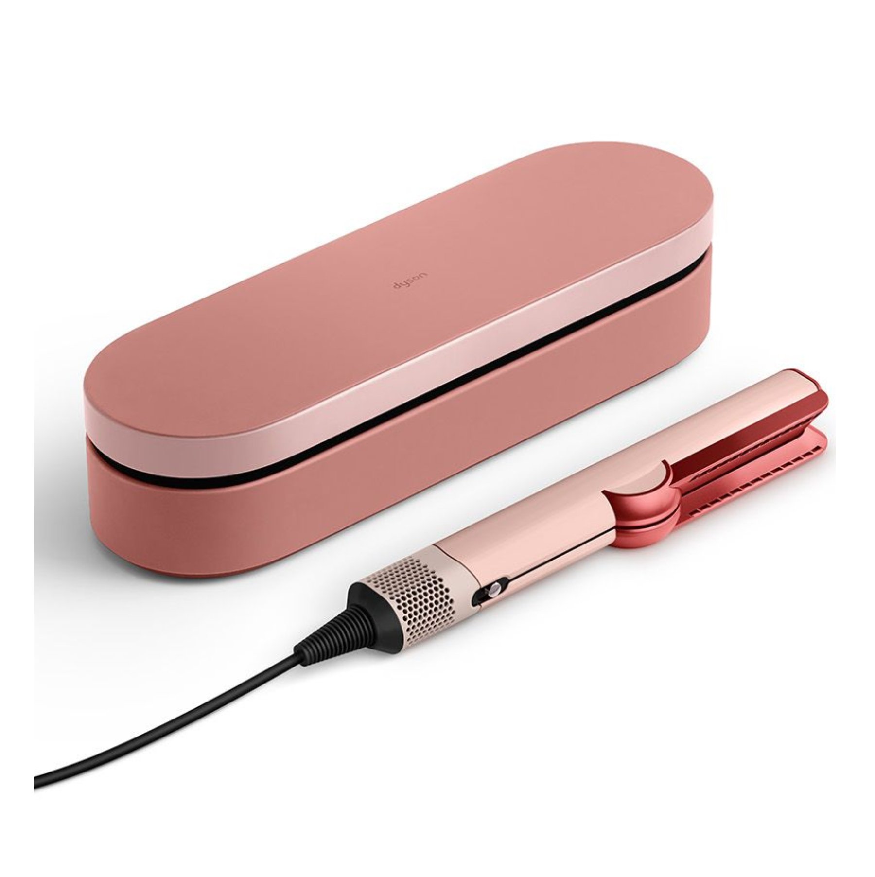 Выпрямитель для волос Dyson Airstrait Straightener HT01 (Kanzan Pink) - Подарочный кейс для хранения