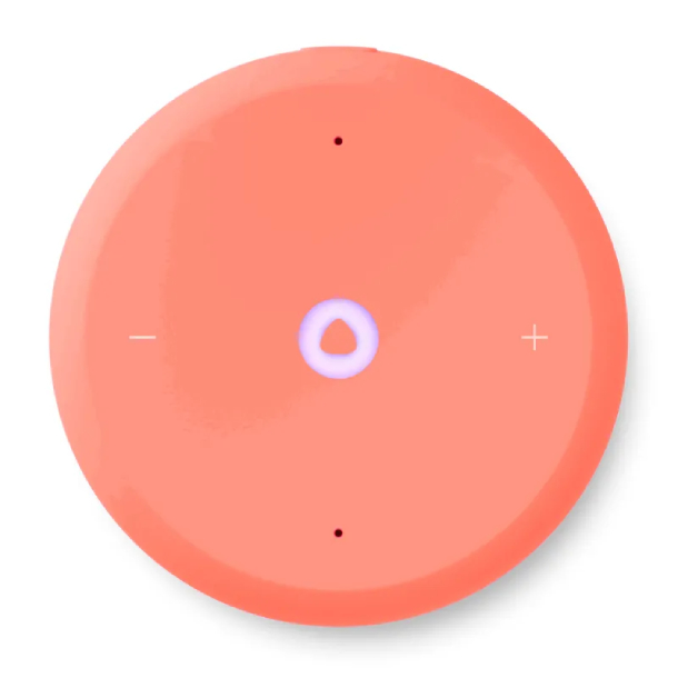 Умная колонка Яндекс Станция Лайт 2, Коралловый