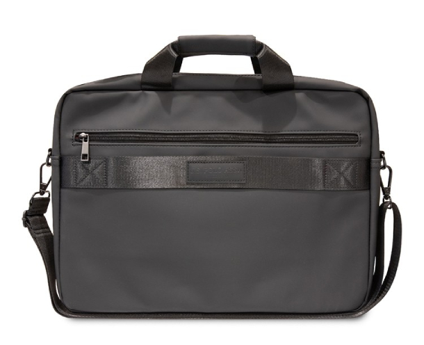 Cумка U.S. Polo для Macbook Air 15" Computer Bag Textured pattern Double Horse logo Black