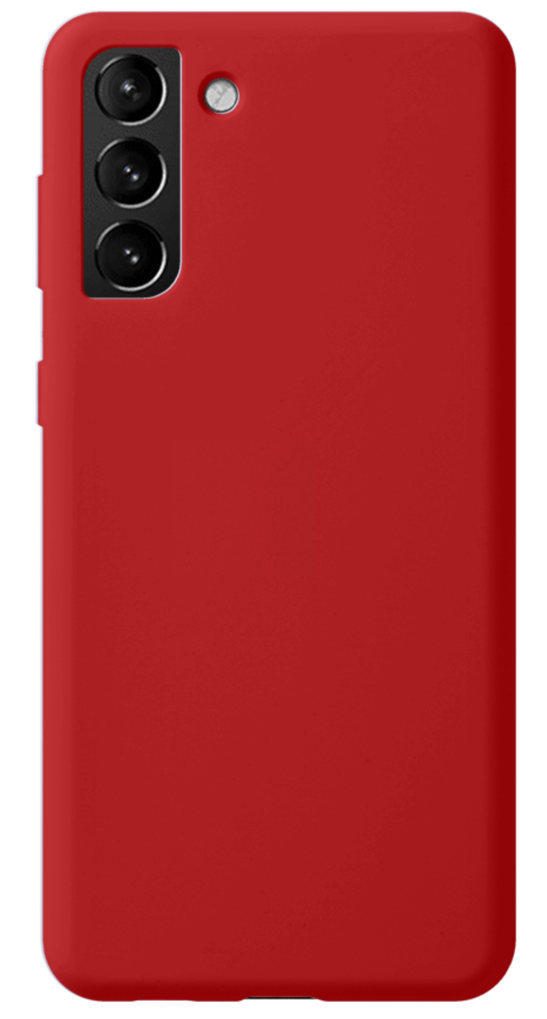 Чехол Deppa Liquid Silicone Pro для Samsung Galaxy S21 Plus, красный Чехол Deppa Liquid Silicone Pro для Samsung Galaxy S21 Plus, красный