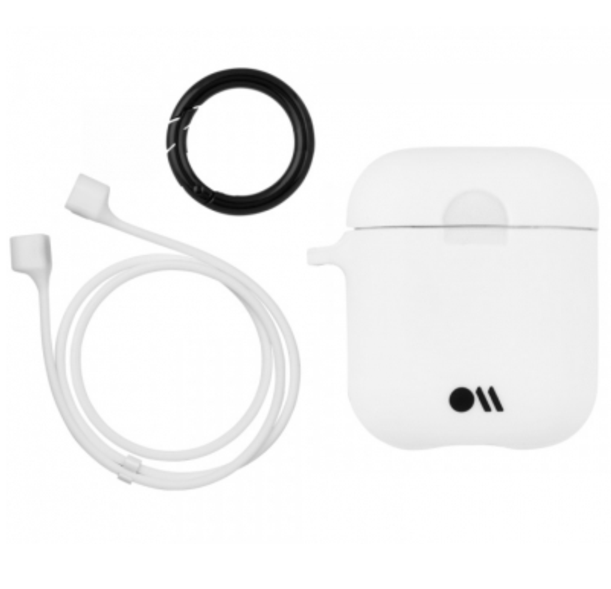 Чехол с держателем наушников для AirPods, белый