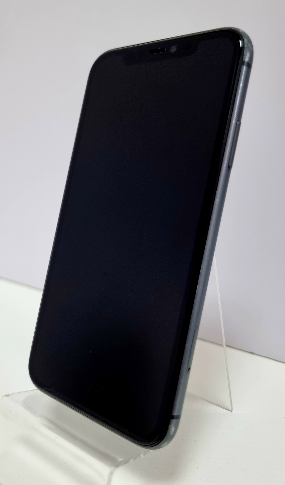 iPhone 11 128Gb Black (76% / Без коробки / Заменён дисплей / Не работает Face ID) RU - Б/У . . + (РАБОЧИЙ)