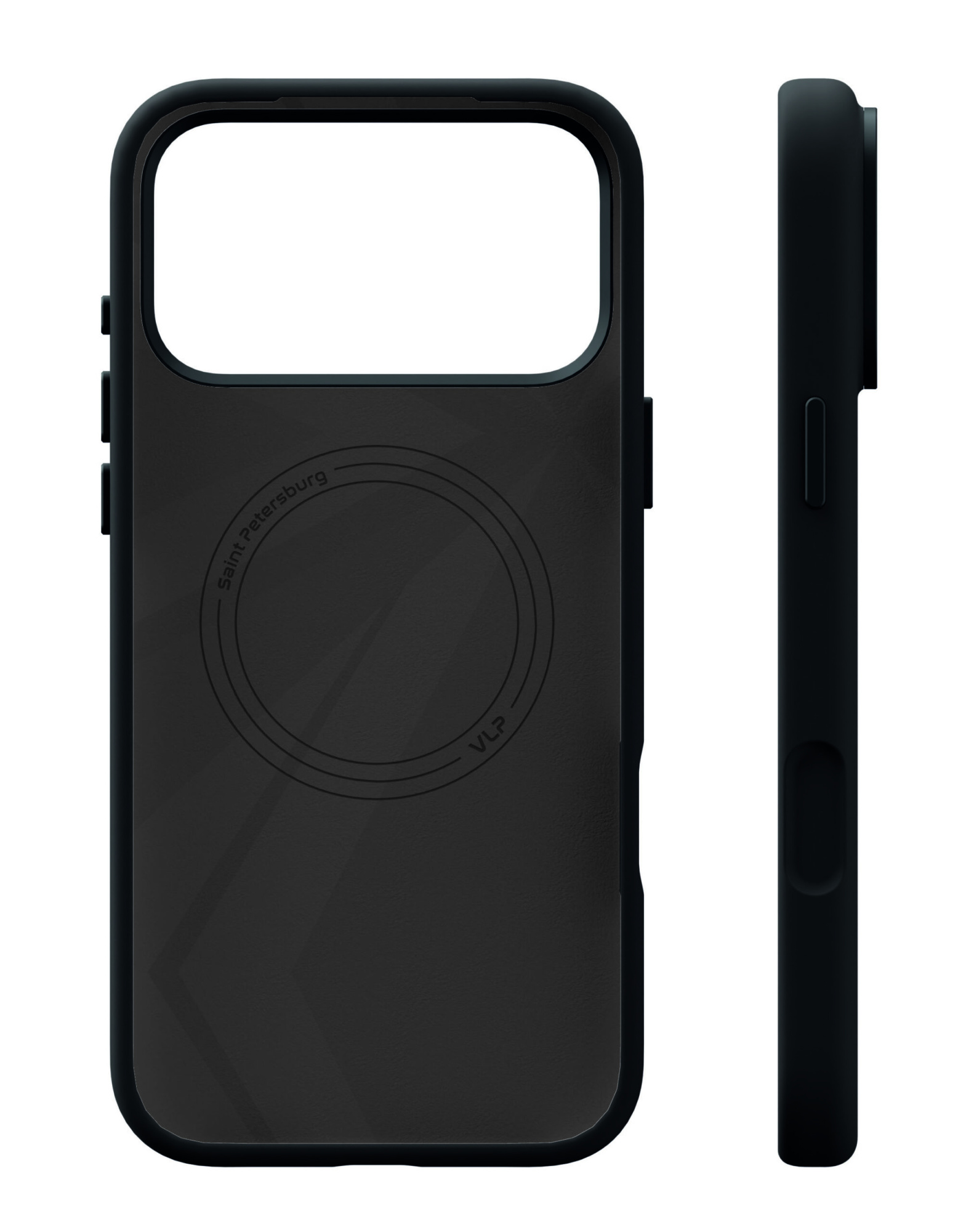 Чехол защитный VLP Aster Pro Case с MagSafe для iPhone 17 Pro, черный Чехол защитный VLP Aster Pro Case с MagSafe для iPhone 17 Pro, черный