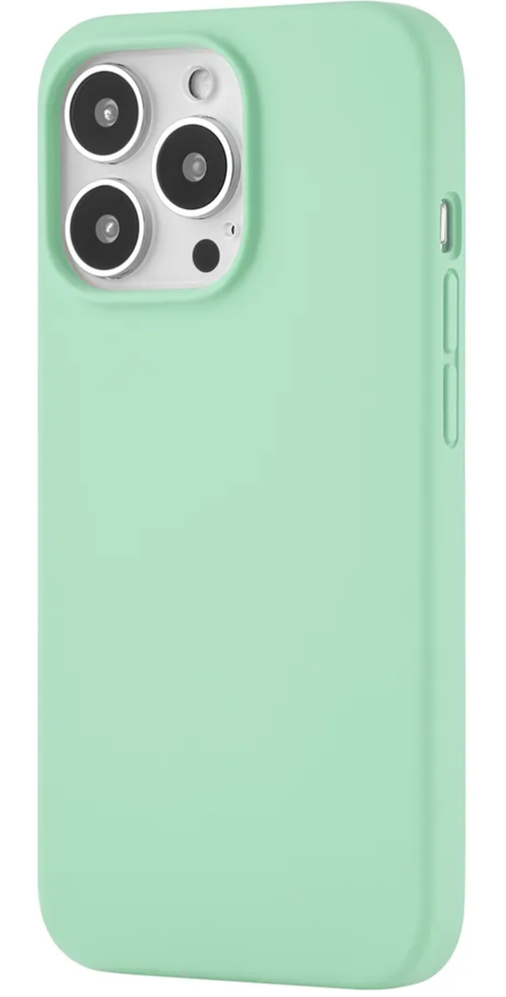 Чехол Ubear Mag Safe для iPhone 13 Pro, силикон, светло-зеленый Чехол Ubear Mag Safe для iPhone 13 Pro, силикон, светло-зеленый